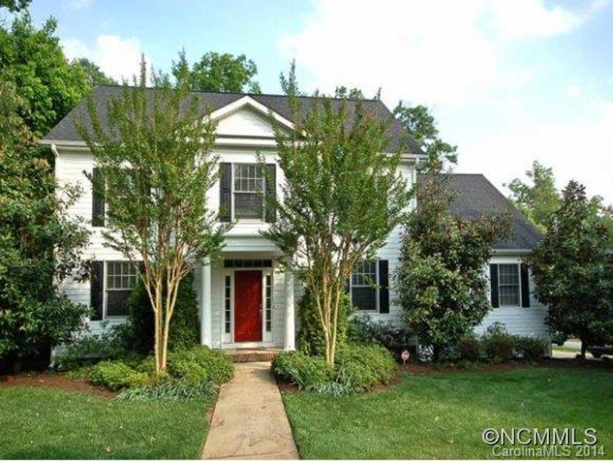 Custom home built by Bass & Royster. Kitchen has granite counters, cherry cabinets, GE Profile Performance appliances. Hardwood floors in living room, dining room, foyer, kitchen, breakfast and powder room. family room is very bright and built-ins on either side of fireplace. All bedrooms and laundry on 2nd floor. Nice back deck and fenced backyard. Master suite has sitting area and steps to walk up attic that could be finished for study.