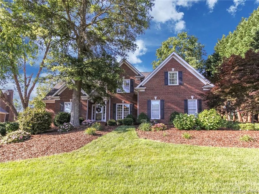 Spectacular custom-built, all-brick home, located in a quiet cul-de-sac in the sought after Bailiwyck neighborhood. Beautiful kitchen with granite, tile back splash, kitchen island, under cabinet lighting, SS appliances, and new shelf genie system in pantry and cabinets. Master on main level with spacious master bath. His and hers closets and sinks/vanities.  Large new composite deck with stunning view of the neighborhood pond.