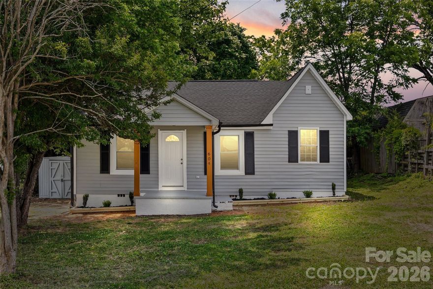 Move-in ready and beautifully updated in Kings Mountain! This home features a bright open floor plan, fresh interior paint, tasteful finishes, and a spacious kitchen with stone countertops. Major updates have already been handled, including new HVAC & new roof in 2022, making this a great option for buyers looking for comfort, style, and peace of mind.