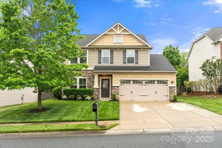 Come see this amazing 3 bed, 2.5 bath home with a versatile loft in the sought-after Rosemont community! The spacious kitchen features granite countertops and plenty of cabinet space. Enjoy outdoor living with a large patio and fenced backyard—perfect for relaxing or entertaining. The oversized primary suite offers a walk-in closet and tons of natural light. Rosemont offers resort-style amenities including a clubhouse, pool, playground, park, basketball court, and tennis court. Walk to restaurants and Lore Brewing Co., all with low SC taxes and top-rated Indian Land schools!