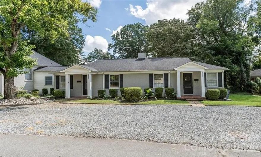 Great Investment opportunity in Plaza Midwood! Turnkey Triplex with good tenants in place, located in the heart of Plaza Midwood and just minutes from Uptown Charlotte. Triplex consists of a duplex with 2 bedrooms and 1 bath each and a house with 3 bedrooms and 1 bath. Recent updates include: Remodel of 2520 unit - August 2022, Remodel of 2518 unit - November 2021, 2 HVAC systems installed in duplex units (warranty conveys) - January 2026, Moisture barrier and insulation installed in all units - February/March 2026, PVC Pipe, fittings and additional clean out installed in duplex units - February 2026, New crown/chimney cap and sealing damper on Morningside Unit - March 2026, New cleanout installed for 1645 Morningside Drive in December 2025. Washer/dryer combos are included in duplex units. Morningside has full size washer/dryer in house. Current property management company is willing to continue with a new owner at existing 6% fee.  Tenants pay all utilities and owner pays for landscaping. Current leases expire as follows: 1645 Morningside 6/27. 2518 Roland 4/27, 2520 Roland 5/27.
PLEASE DO NOT DISTURB TENANTS. All 3 units are occupied, no access until an offer is accepted.