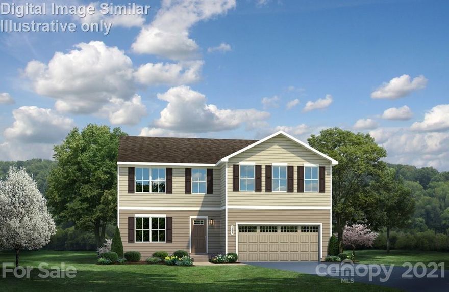 This is the ideal open floor plan with the great room flowing into the kitchen, and dining area. The kitchen features all appliances and an oversized island. Upstairs are 4 spacious bedrooms with the option to add a 5th bedroom or include a loft. The Owner's bedroom includes an ensuite bath and two walk-in closets. A hall bath and separate laundry room provide the ultimate in convenience. Washer and dryer included. 3k towards closing cost with in house lender. To- Be- Built.