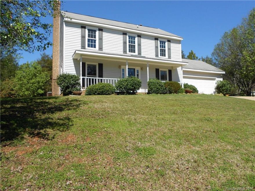 Super Harrisburg Location Spacious 2 Story on almost 1/2 acre lot., New carpet & vinyl flooring thru most of house (except living room), All new interior paint w/neutral colors, large living room w/ fireplace, separate dining room plus breakfast nook, all bedrooms on upper level  features large master suite w/trey ceiling/
Full front porch/ Older established community close to schools (Popular Hickory Ridge High School) Ready for 
possession !! Call to see this one today.