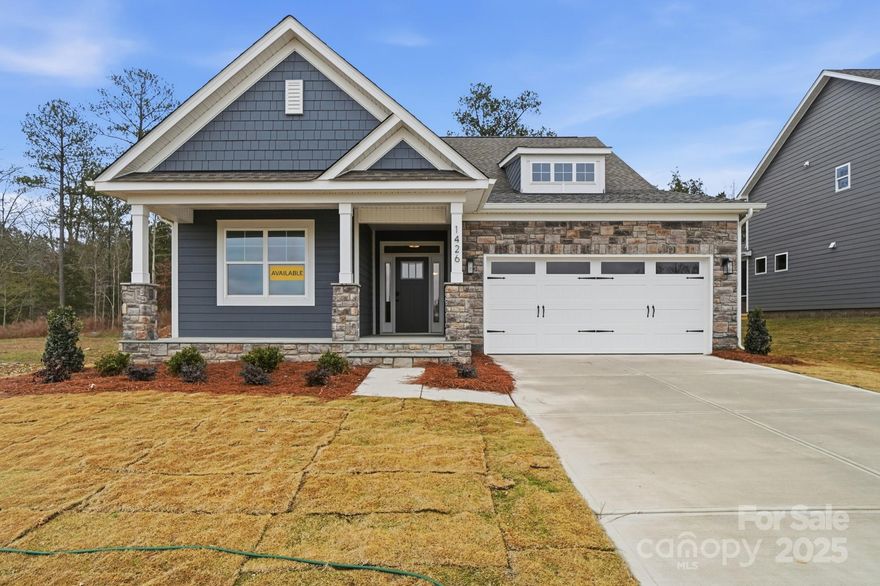 Brand new community close to the Catawba River! This Avery floorplan offers 4 bedrooms, three full baths, and more than 2,500 square feet of living space. The primary suite is on the main along with two additional bedrooms. Upstairs you'll find a big loft and an additional bedroom and bath. The beautiful kitchen has quartz countertops, wall oven & gas cooktop with designer range hood, as well as 42-inch designer cabinets with lighting underneath. This home includes features such as luxury bath in the primary bath, composite stair treads, 4ft shower in the guest bath, upgraded trim package and MORE!
