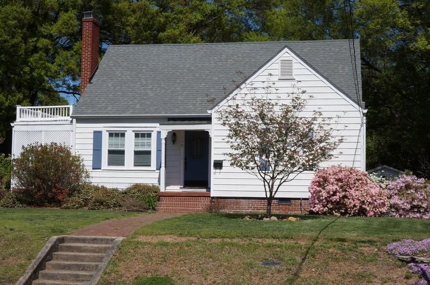 Adorable! This home has been beautifully updated.  The woodfloors are in great shape and the seller has thought of every detail to make this the perfect home.  The location is wonderful and the schools are award winning! You will love the screened in porch as well. Fireplace has not been used by current owner. Banck on Market due to recent buyer"s financing. PRICED UNDER APPRAISED VALUE!