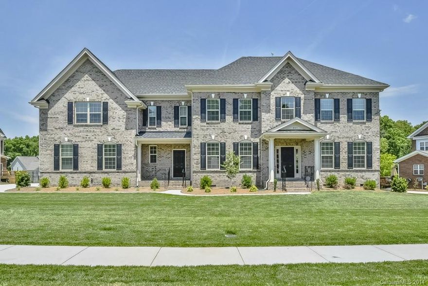 BRAND NEW HOME (12/13) sits on a beautiful .46 acre lot w/new Master Halco "Independence" alum fence & gates around byard. Spacious home w/tons of upgrades that will instantly impress. Custom int paint, upgraded granite in ktn & baths, custom butler's pantry w/upgraded granite, gourmet GE appliance pkg, ceramic tile in laundry, extended deck to 25'x30' w/composite decking material & + stairs, + concrete sidewalk connecting the driveway to the deck & extn driveway. Sod & irr in back & side yard. Move in today!!