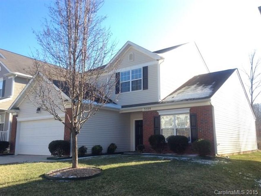 This lovely home has hardwood floors, a bonus room, a breakfast area, a dining room, a first floor bedroom and a fireplace in the the living room. The warm and inviting kitchen comes with all stainless steel appliances, a breakfast bar plus a pantry. The  Master Bath has dual sinks, an over sized tub and a separate shower. A patio leads you out into a well manicured back yard.