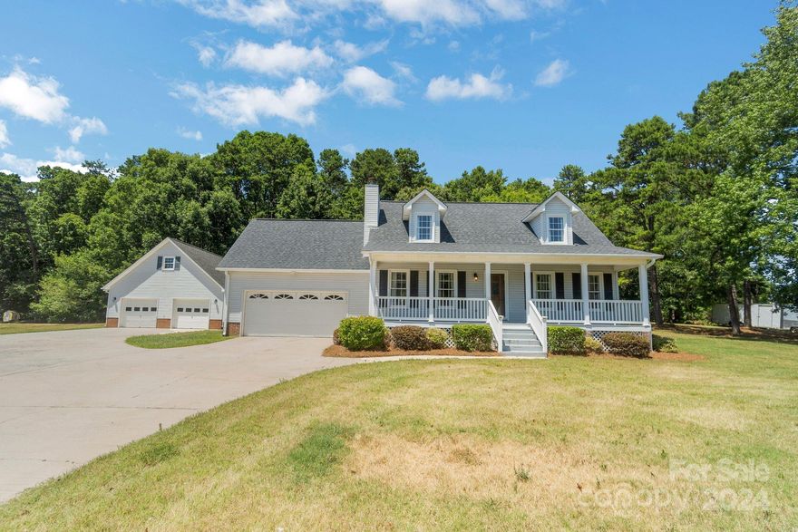 Can't miss home.  This home is a beautiful three bedroom and three bath home in a quiet neighborhood. Neighborhoods like this do not come around very often.  The home has so much to offer from the granite countertops and stainless-steel appliances to the custom master bathroom with shower and soaking tub.  Tons of closet space has been added for all of your storage needs.  It has a rocking chair front porch and large covered back deck for relaxing at home.  The back yard is completely fenced in for quiet and privacy.  There is a large, attached garage and a huge detached two car garage with a lot of potential.  You do not want to let this house pass you by.