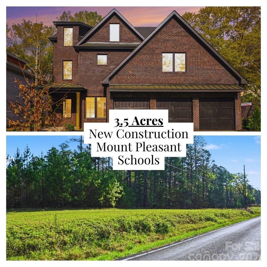 Imagine arriving home to your own private acreage, tucked away among the trees, where every detail of your dream home has been thoughtfully designed around the way you live. This exclusive land + proposed build opportunity brings that vision to life combining the serenity of a wooded homesite with the craftsmanship and elevated design of a truly custom residence.

Inspired by a recently completed home in Charlotte, this proposed plan offers over 4,800 square feet of thoughtfully curated living space, including 5 bedrooms, 5.5 bathrooms, multiple flex spaces, a dedicated office, and a stunning open-concept layout designed for both everyday living and effortless entertaining . From the expansive kitchen with oversized island and walk-in pantry to the vaulted primary suite with spa-like bath and custom finishes, every space is designed to feel both luxurious and livable.

Step outside and envision evenings on your covered patio with a fireplace, morning coffee overlooking your private land, or the possibility of expanding your outdoor living with a custom pool, outdoor kitchen, or additional entertaining spaces all tailored to your lifestyle.

The beauty of building with Goodwin Custom Homes is that this is not just a home, it’s your home. Buyers have the opportunity to select every finish, adjust the floor plan, and personalize the design, ensuring the final product reflects your exact style, needs, and vision.

This is more than a homesite. More than a floor plan.
It’s the opportunity to create something completely your own: where land, design, and lifestyle come together seamlessly. *Photos are of the same floor plan previously built and are for illustrative purposes only. Buyers will select all finishes, features, and design elements.*