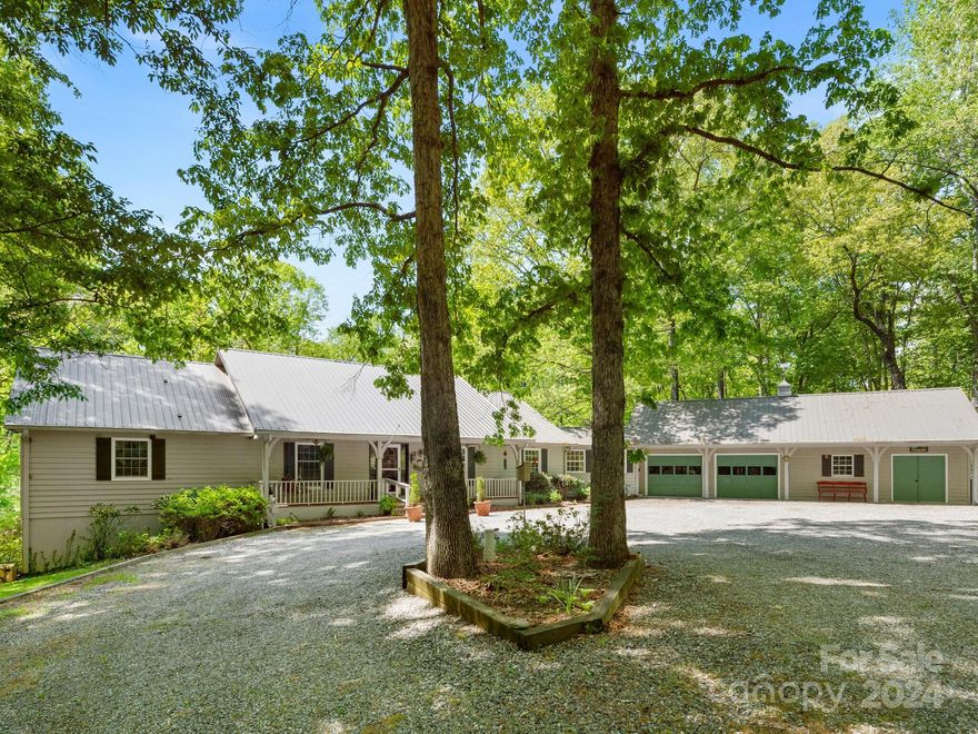 Enjoy one floor living with this 3BR/4BA home situated on 7 acres in a desirable neighborhood.  Interior highlights include cathedral ceiling living room with fireplace, open flow kitchen area with breakfast seating, formal dining room, and sunroom. Private deck and back yard area for relaxing, outdoor activities, and wildlife enjoyment. Finished basement with full bath provides additional living space. Spacious 2-car garage with separate 425 sf workshop/storage area. Generator. Security system. There is also a small meadow area with fruit trees along the front side of property. This home is well-built and maintained but due to age some updating may be desired. Located in a quiet, peaceful country setting, just minutes to town amenities. The Jackson Grove community is comprised of 50+ acres, 15 homesites, and open common areas. Great opportunity. Don't delay...book your showing today!