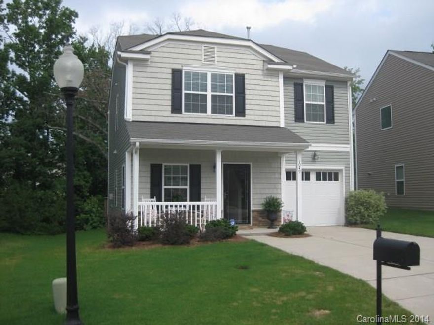 Incredibly Great Price for this spacious 3Bed/2.5 Bath home in Excellent Condition. A covered front porch welcomes you to this light & open home. Great room features cornered fireplace with gas logs. Wood flooring in Kitchen &  Dining Room. Vaulted Master Bedroom plus dual sinks in master bath. Upstairs loft area is an excellent multi-purpose flex space! Convenient community offers desirable amenities such as a pool, playground, walking trails & clubhouse! Look for yourself today & make it home!