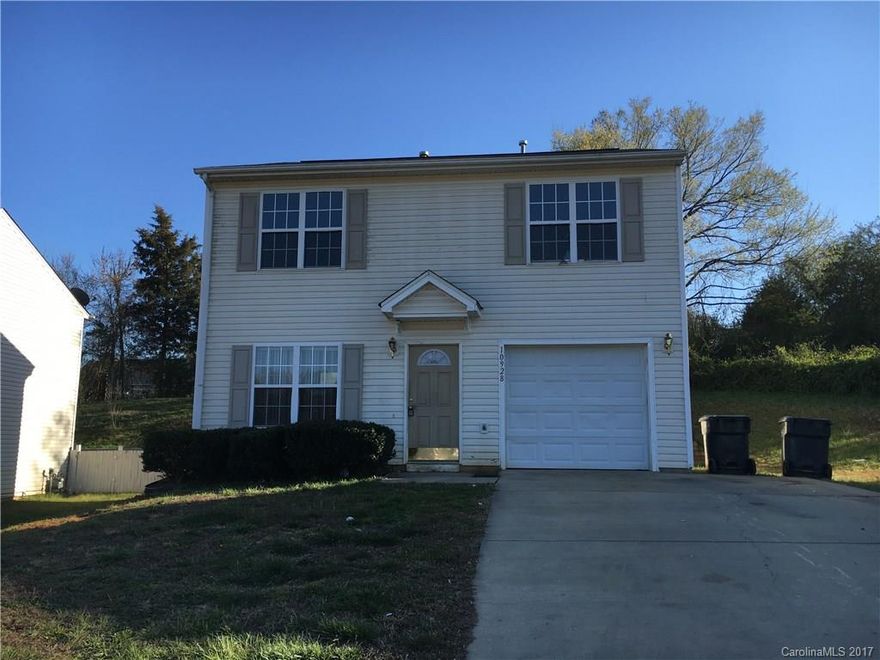 Great investment property or starter home! 3 bed 2.5 bath, 2 story with attached 1 car garage.