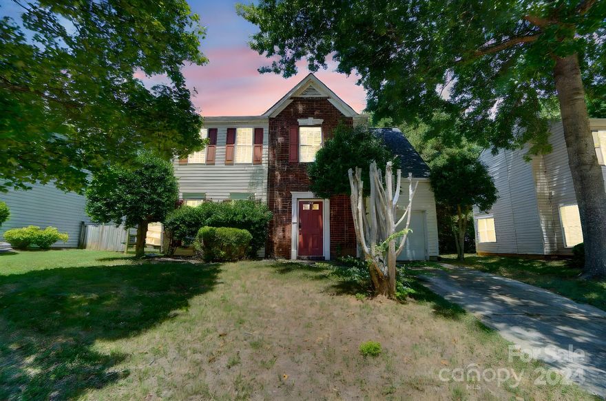 Discover modern elegance and comfort in this stunning two-story home located in the desirable Steele Creek area within The Crossings community. This home offers 4 spacious bedrooms and 2.5 bathrooms, providing ample space for your family. The large living room features a cozy fireplace, while the kitchen boasts stainless steel appliances and beautiful granite countertops, perfect for cooking and entertaining. Enjoy meals in the formal dining room, or step through the French doors to the inviting patio for outdoor gatherings. Conveniently situated near schools, River Gate shopping centers, and public transportation, this home ensures ease of access to all your daily needs. Recent updates include new flooring downstairs and fresh paint, with no carpeting for a sleek and modern look. Don’t miss the chance to make this your dream home! Schedule a viewing today and experience the charm and beauty of this remarkable property firsthand.