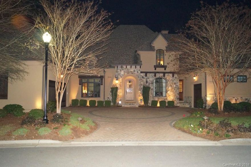 Builder's home in a European gated village; the heart of Southpark; privacy, loaded; theater room; exercise room; library, covered terraces up and down; walk out garden level; sound system; designer touches; pool bath