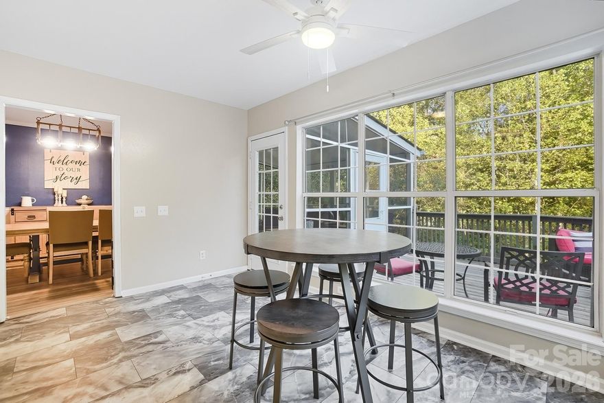 Rare Fort Mill opportunity with a spacious .3-acre lot and ONLY $100/year HOA — offering space, value, and flexibility that’s increasingly hard to find in today’s market.

This well-maintained 4-bedroom, 2.5-bath home in the desirable Merryweather Farms community offers over 2,000 square feet of comfortable, functional living space designed for both everyday living and entertaining.

The main level features a bright and inviting kitchen with white cabinetry, granite countertops, and stainless steel appliances, seamlessly flowing into the dining area and cozy living room with a gas-log fireplace — creating the perfect space to gather and unwind.

Upstairs, you’ll find all four bedrooms, including a spacious primary suite with a private bath and walk-in closet, along with the convenience of an upstairs laundry room.

Step outside to enjoy the oversized deck overlooking your private backyard — ideal for grilling, relaxing, or hosting family and friends. The .3-acre lot provides a rare combination of space, privacy, and potential that stands out in the Fort Mill market.

With a recent price improvement and located just minutes from top-rated schools, shopping, dining, and major commuter routes, this home presents an incredible opportunity for buyers seeking both value and location.

Don’t miss your chance to own a home that offers space, affordability, and long-term potential in one of Fort Mill’s most sought-after areas.