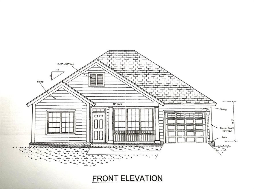 NEW CONSTRUCTION! This new home has 3 bedrooms, 2 full baths, a rocking chair front porch and covered back porch. Great open floor plan will include an eat in kitchen with shaker style cabinets, granite counter tops, stainless appliances and LVT flooring. Primary bedroom & primary bath with dual sinks and walk in shower. Two additional bedrooms with shared bathroom and a one car attached garage. Photo's to be updated as home is completed. Easy access to I-85 and close to downtown Salisbury dining and shopping. 
Call listing agent today to schedule your viewing of this new home.