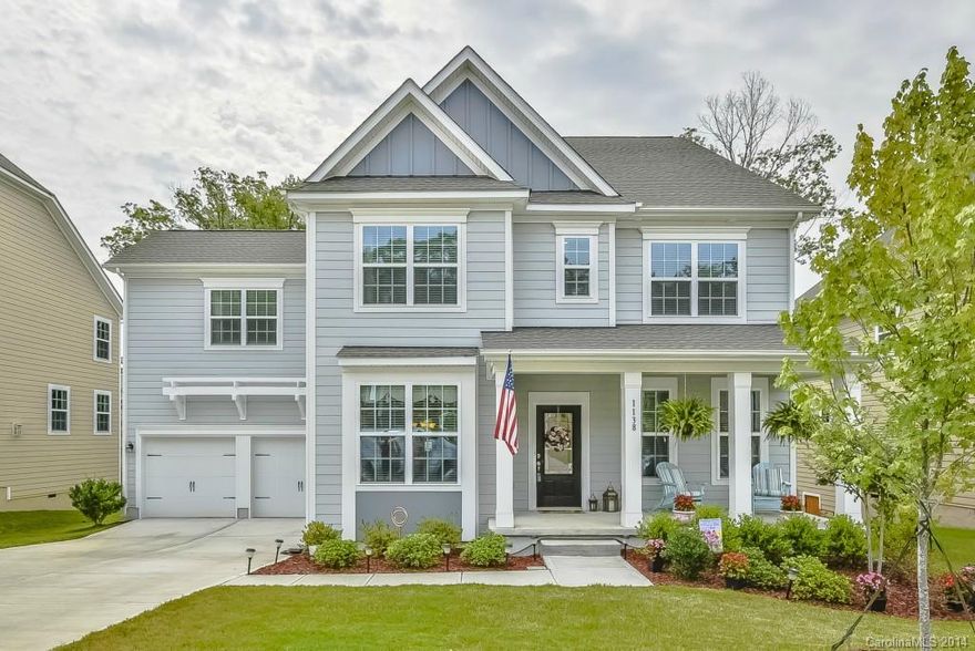 This newer over 3,470 sqft home features 6 bdrm and 5.5 bth. The gourmet kitchen includes, SS appliances, Upgraded Cabinets, Granting counter top, with one of the largest islands you will see perfect for family gathering, Double ovens and a gas cooktop. Full-size bedroom and full bath on the main level for a guest or in-law suite.The second floor offers 5 more bedrooms and 4 bathrooms. The bonus/6th bedroom has a full bath included. To see all 36 pics go to http://www.tourfactory.com/idxr1206248