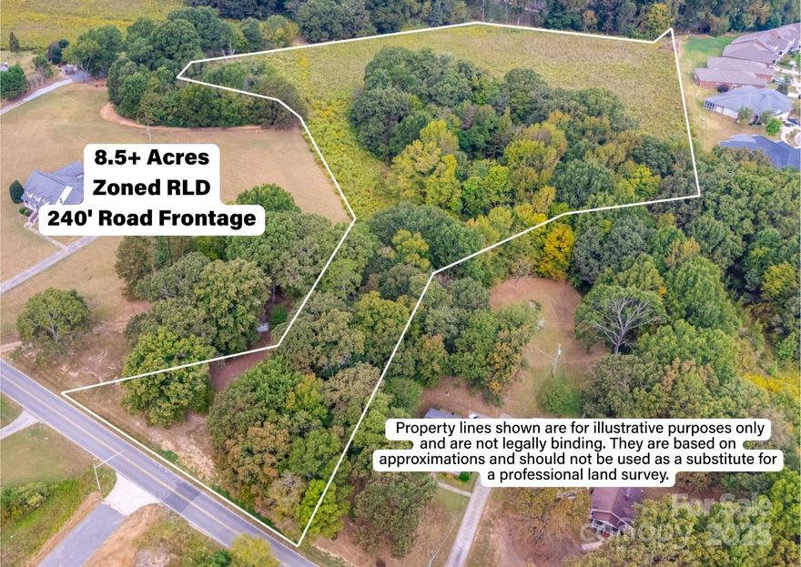 Amazing Development Opportunity with endless possibilities ! Don’t miss your chance to develop this  8.5+ acre property in Piedmont school district within Monroe city limits comes with over 242’ road frontage on James Hamilton Rd which is conveniently located between I-74 and the toll Monroe expressway. Whether you're looking to leverage existing RLD Zoning (2 lots/ac) to develop up to 17 single family homes or seek rezoning for higher density like townhomes or even apartments, this land delivers. Located in Piedmont school district & Monroe city limits with multiple access points for city water and sewer.  Please contact city planning on any zoning questions.
Note: Updated plat in uploads of listing.