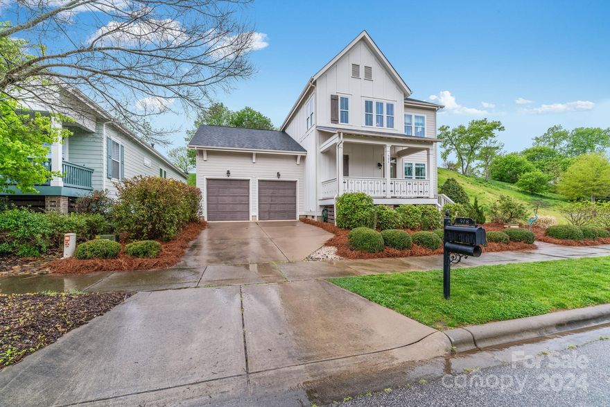 Rare find in Riverwalk! Former Evans Coghill model home features a corner lot with common areas behind and one to the side of the home, offering more privacy than most Riverwalk lots.  Gorgeous front porch, back deck paver patio with fire pit. Smooth floor plan with sought after primary bedroom on main floor. Interior highlights include high ceilings, extensive millwork, surround sound in main living spaces and large custom built-ins. spa shower, granite in the primary bath and kitchen, soft close drawers in the kitchen. Upper level offers a flexible loft and playroom that could be easily converted to a fourth bedroom. Riverwalk offers Mountain Bike Trails, BMX & Velodrome Bike Track, Fire Pit, Walking trails & Park areas and swimming pool.