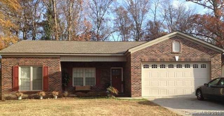 This beautiful, all brick, custom home located in Concord features a split bedroom floor plan, upgraded lighting package, granite counter tops, stainless steel appliances, upgraded 42" cabinets, crown molding throughout, laminate wood flooring, double vanity sink, tray ceilings, and a screened in back porch. Not to mention the huge 900sqft. detach garage in the back with a height of 16ft. Use as a man cave, workshop, park your cars and RV's or all of the above. A must see.