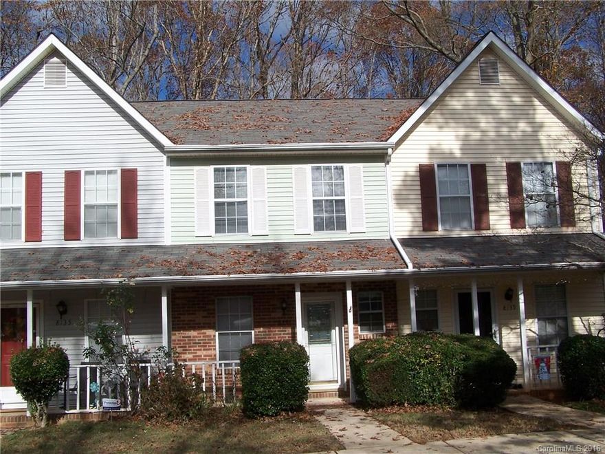 ON GOLF COURSE!  All new interior paint. Wood burning fireplace. Tile flooring on main. 2 large bedrooms up each with private bath. Front load washer and dryer included.  Nice deck overlooking lake and golf course.