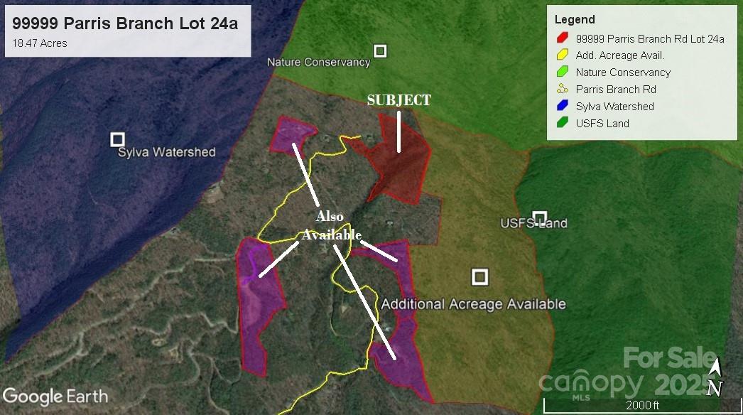 Sylva Vista Development - Land