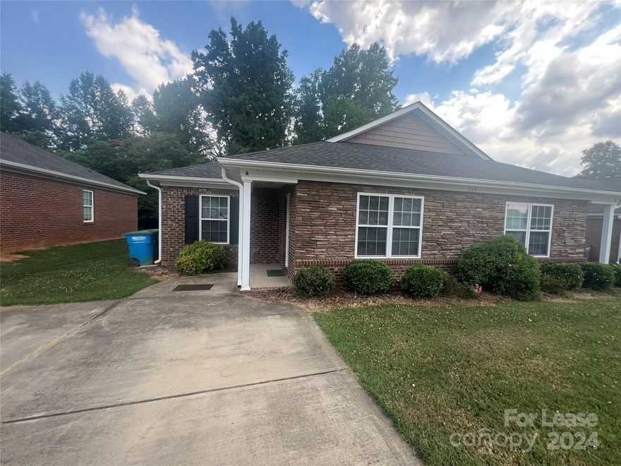 Great 3 bedroom 2 bath duplex in North Belmont. This full brick duplex was constructed in 2016. Features include granite countertops, ceramic tile floors, neutral paint, black appliances for courtesy use in the kitchen (refrigerator not included), and a patio in the back. *Pets are conditional and up to the owner's discretion with a $350 non-refundable per pet fee. A monthly pet rent charge of $15.00 will apply as well.