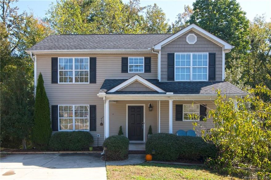 Bring your rocking chairs to this front porch, & feel like you are relaxing in the mountains from the private back deck. Charming and spacious home in a superb location. Minutes from Uptown and easy access to interstates!  This one owner home has endless upgrades and has been meticulously maintained. Kitchen has upgraded cabinets and appliances, gas logs in the family room, spacious secondary bedrooms and the owner's suite features an expansive walk in closet and vaulted ceilings. Don't miss it!