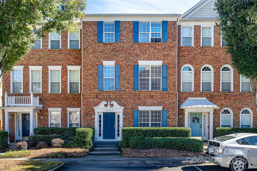 Desirable Charleston Place at Ballantyne. Townhome featuring 2 bedrooms, 2 full baths, and 2 half baths. This spacious home offers an open floor plan with luxury vinyl plank flooring throughout the main living areas. The kitchen comes complete with all appliances, and the family room opens to a deck across the back, perfect for relaxing or entertaining. Enjoy the convenience of an attached garage and included water in the rent. A rare opportunity in a sought-after Ballantyne location! Pool for residents Available Jan 1, 2026