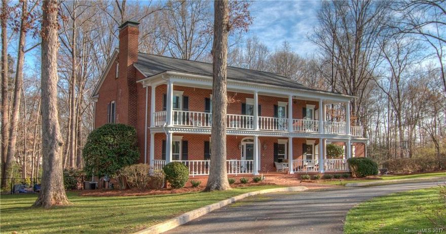 6 ac+ of privacy, blocks from GCC.Stately & impressive, beautiful setting.Large main level living areas with bed/bath suite.Granite/Stainless kitchen with extensive storage.Master suite: fireplace, sumptuous ensuite & 2 addl BRs on 2nd level.3rd floor:large multi-purpose room, closet, walk-in attic.Basement:half bath,rec room,ext door to pool.Saltwater pool & spa.Start your day on the screened porch listening to the pool waterfall.Sound system.Feature sheet.3D tour:https://goo.gl/tI5WmM