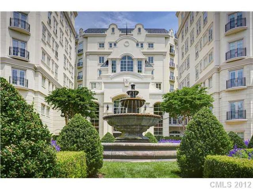 Under construction. Three BRS, separate office, gourmet KT, site-finished hdwd flrs, 10" clgs, covered porch. RW has formal gardens,tennis,beautiful pool right in center city! Secured pkg gar, storage closets, concierge services, fitness and business centers, coffee bar, TV lounge & more.