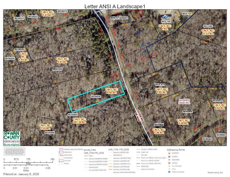 Enjoy peaceful country living in rural Woodleaf! This nearly 1-acre (.92) wooded lot offers a quiet, natural setting with endless potential for the right buyer. Whether you’re dreaming of building your future home or seeking land for agricultural use, this property provides a versatile opportunity to bring your vision to life. Surrounded by trees, the lot offers privacy and a true back-to-nature feel while still being conveniently located to nearby towns and amenities. According to Rowan County GIS, the property is located in an AE flood plain.  Buyers are encouraged to verify intended use with the county.  Take a drive by today to explore the possibilities. MOTIVATED SELLER!