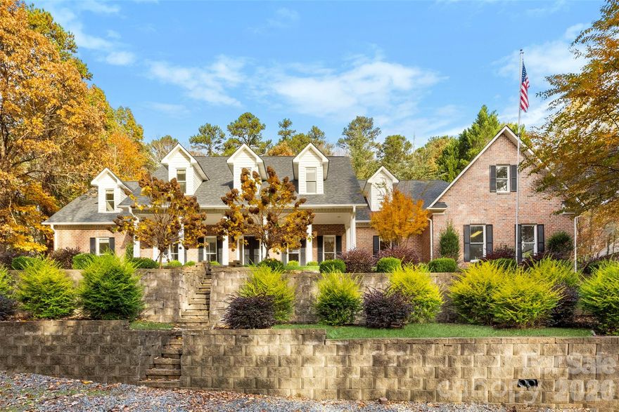 Gorgeous Home on 1.46 Acres in the Heart of Concord’s Partridge Bluff — Instant Equity Opportunity!
Professionally appraised at $985,000 at the time of listing. Recently updated and now offered at a new price.
This beautifully maintained home is located in a mature, established community just minutes from I-85 and Atrium Health Cabarrus Hospital. Privately situated on 1.46 wooded acres, the property offers exceptional outdoor living and space, including a four-car garage, custom landscape lighting, irrigation system, screened porch off the primary bedroom, and a patio with hot tub and outdoor wood-burning fireplace—ideal for relaxing or entertaining.
The elegant entryway opens to a gourmet kitchen featuring an apron sink, downdraft gas cooktop, walk-in pantry, and Medallion cabinetry. Enjoy both formal and casual dining areas, along with a living room showcasing built-in cabinetry flanking the fireplace and floor-to-ceiling windows overlooking the serene backyard. A convenient mudroom off the garage includes a utility sink.
The main-level primary suite offers a spacious walk-in closet and a luxurious en-suite bath with walk-in shower and garden tub. Two additional bedrooms and a full bath complete the main level.
Upstairs, you’ll find a large bonus room and game room (pool table conveys), along with two additional bedrooms and two full baths—perfect for guests or multi-generational living.
Recent improvements include a newer roof, HVAC, gutters, and gutter guards.
This exceptional home combines privacy, space, and convenience—a truly rare find in Partridge Bluff.