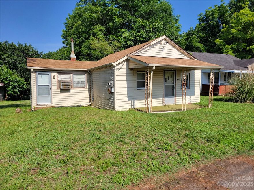 Good location, home needs to be completely remodeled.
