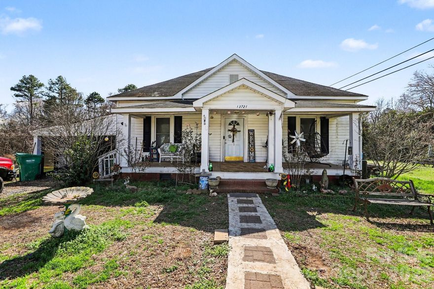 Great corner lot on over an acre. Great value add opportunity. Half of the property is a cleared lot that would be great for subdividing. The home has 2 bedrooms and 2 full Baths. It sits on a corner lot with no HOA. This has loads of potential.