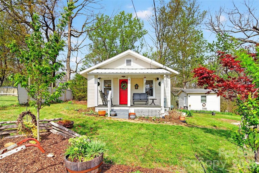 Charming 1-bedroom, 1-bath farmhouse nestled in a peaceful country setting in Leicester. This well-maintained home features beautiful hardwood floors and warm knotty pine walls, creating a cozy, rustic feel throughout. Front porch and spacious back deck overlooking the surrounding countryside. The property also includes a convenient 12x15 outbuilding for storage or workshop space. Ideally located just minutes from local grocery stores and everyday amenities, this home offers the perfect blend of quiet country living and modern convenience.