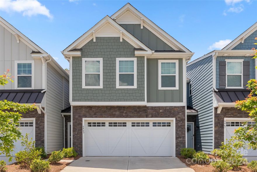 Beautiful Like new townhome situated in a great location near Indian land, Waxhaw, Ballantyne, and Fort Mill.  This home has an open floor plan great for entertaining, not to mention the designated office area with built in cabinets great for organization and work.  Let's not forget about the designated drop zone off the garage and formal dining area open to the living room. Upstairs you will find a great size loft and three spacious bedrooms, and 2 separate closets in the primary. This is one you won't want to miss.