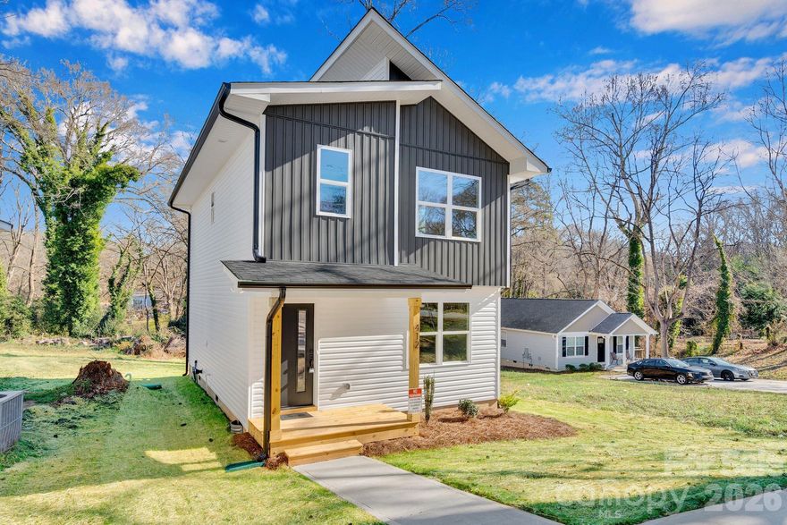Imagine owning your very first home—brand new, thoughtfully designed, and truly move-in ready. Welcome to 412 N Scruggs Street, a newly completed 3-bedroom, 2.5-bath home in a growing area of Gastonia, surrounded by other new construction and with no HOA. 
From the moment you step onto the welcoming front porch, this home feels warm and approachable. Inside, the layout is designed for real life—open enough to feel connected, yet defined enough to feel cozy and comfortable. The kitchen is the heart of the home, featuring white shaker-style cabinets, granite countertops, matte-black hardware, a spacious island for casual meals or homework time, and two pantries so everything has a place. Durable LVP flooring throughout the main level means less worry and easy everyday maintenance.
Upstairs, your primary suite offers a peaceful place to unwind, complete with a walk-in closet and a bright en-suite bath with dual vanities and a walk-in shower. Additional bedrooms provide flexible space for family, guests, or a home office, ready to grow with you.
Located just minutes from I-85, this home keeps daily commutes simple while offering quick access to shopping, dining, and everything Gastonia has to offer, without sacrificing the comfort of a quiet neighborhood.
Best of all, qualified buyers may be eligible for up to $20,000 in grant funding toward closing costs, 0% down payment, and no PMI through a preferred lender—making homeownership more attainable than you may think!
This is your chance to start building stability, equity, and a place to truly call home, without the stress of renovations or hidden surprises. Schedule your showing today and take the first step toward homeownership.