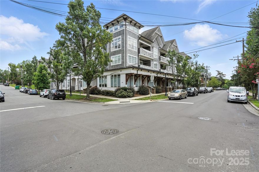 Welcome to The Tremont – where charm meets convenience in the heart of historic Dilworth!
Step into this sun-filled, move-in-ready condo that blends classic Craftsman style with modern flair. Featuring spacious 2BR/2BA, this home boasts hardwood and tile floors throughout, 10' ceilings, granite countertops, stainless steel appliances, and soaring ceilings that make the open floorplan feel even more expansive. Enjoy your private balcony, perfect for morning coffee or evening unwinding.

The building offers elevator access, a secured/covered garage, and a shared outdoor space for relaxing or socializing. Best of all? You're just steps from the light rail, South End’s vibrant energy, and Dilworth’s peaceful charm. Come check out this gem in one of Charlotte’s most sought-after neighborhood.