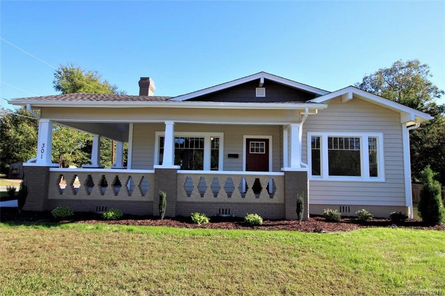 Own a piece of history without doing any of the work! This historic bungalow has been completely renovated and restored to its original glory with all the modern conveniences: stunning new kitchen with stainless appliances and quartz counters, beautiful new baths with custom cabinets and tile work, new roof, all tastefully adorned with designer greys and beiges and fabulous light fixtures. Marvel at the original wood floors, fireplace and accessories. It’s time to write the next chapter!