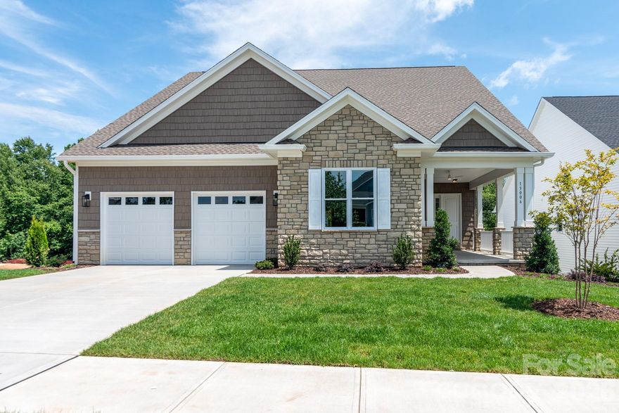 Bailey’s Glen now offers homes with both finished and unfinished basement options. This thoughtfully designed home features a full unfinished basement, providing endless possibilities for future living space or storage. The main level offers 3 spacious bedrooms and 2 full bathrooms, all within an open-concept floor plan ideal for everyday living and entertaining. A bright sunroom overlooks a serene wooded backdrop, creating a peaceful retreat, while the back deck invites you to relax and enjoy the natural surroundings. Bailey's Glen is like being on vacation and never having to leave. 2 full time lifestyle directors will keep your calendar busy! Come and enjoy the endless amenities! Pool, Fitness, Bocce, Pickleball, Shuffleboard, Pottery, Woodshop and so much more! Sales office is open Mon-Sat 10:00AM - 5:00PM. This home is currently under construction with a projected completion date of July 2026.