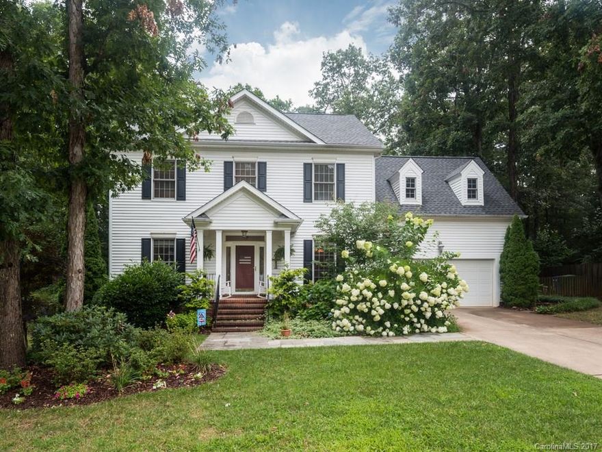 Quintessential updated Biltmore Park home w/ NEW roof (2017), hot water heater, gas logs, storm doors, refrigerator, & GE washer/dryer & fresh interior paint. 4 upstairs BRs, 2.5 BA on a tranquil street. Private, level, fenced yard w/ deck, & playset. Kitchen w/granite counters, deep stainless-steel sink, & double ovens in gas range. Stylish updated light fixtures. Main level has hardwood floors. Bonus room w/ closet could be 5th BR. Near schools, trails, pool, fitness facility, & Town Center.