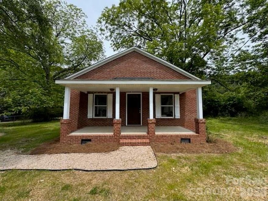 Move-In Ready & Fully Renovated! This charming home blends modern style with everyday comfort. From the moment you step onto the welcoming covered front porch, you’ll notice the care and attention poured into every detail. Inside, brandnew luxury vinyl plank flooring stretches throughout the entire home, creating a seamless and stylish flow. The completely updated kitchen shines with quartz countertops, all-new cabinets, and stainless steel appliances, perfect for whipping up your next masterpiece. The open layout leads into a cozy living area and a convenient laundry nook. Two spacious bedrooms offer ceiling fans and natural light, while the updated full bath features a modern vanity and a fresh shower/tub combo. A bonus half bath adds extra convenience, and the expansive backyard is ideal for relaxing, gardening, or entertaining. Whether you're a first-time buyer or looking to downsize in style, this home is a must-see!