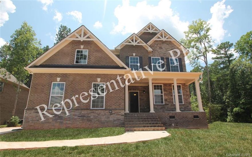 NEW CONSTRUCTION in desirable amenity filled community featuring award winning Clover schools! The Townsend features innovative planning with a private office, formal dining with butler pantry leading to the designer kitchen, large bonus room upstairs & 4BD/3.5BTH. Showcasing the detailed finish with granite, ceramic tile, hardwood flooring & more! You must experience all this home has to offer.