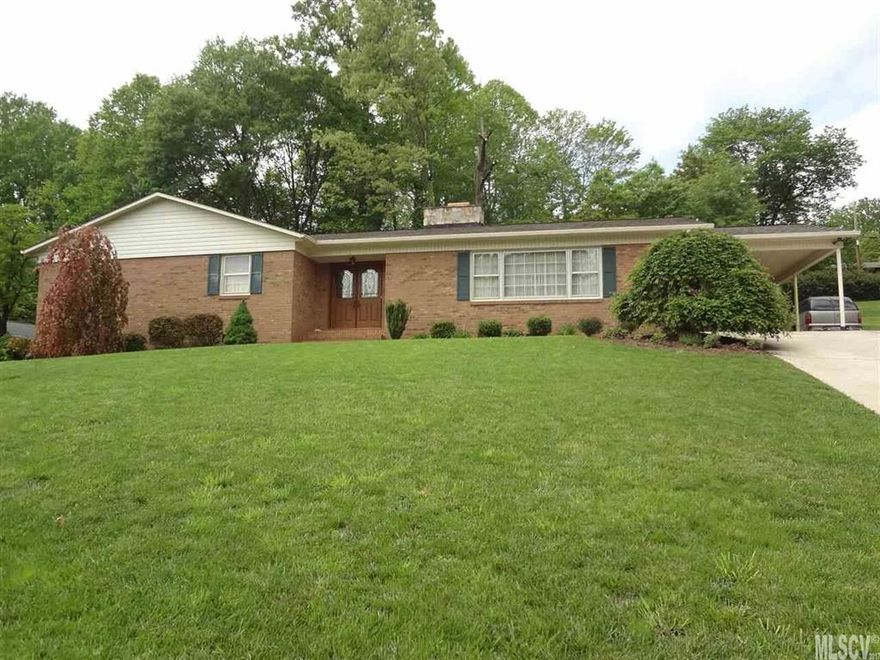 Exceptionally well maintained 3BR 2BA  one level brick ranch with space galore. The owners are meticulous record keepers and have a history for most improvements.Recent updates include a new dishwasher 2017. Compressor 2014. Dryer ( included) 2014. Located within 5 minutes of shopping, restaurants, banks, schools, churches, hospital and, of course, Walmart. Fitness buffs will appreciate the nearby walking park, Aquatic Center and the Quest For Life Activity facility.  The charming resort town of Blowing Rock is a short 25 minute drive as well as nearby towns Hickory, Morganton and Taylorsville. Guys, you will love the neat attached workshop! The Heat Pump is a dual fuel system with gas back up.