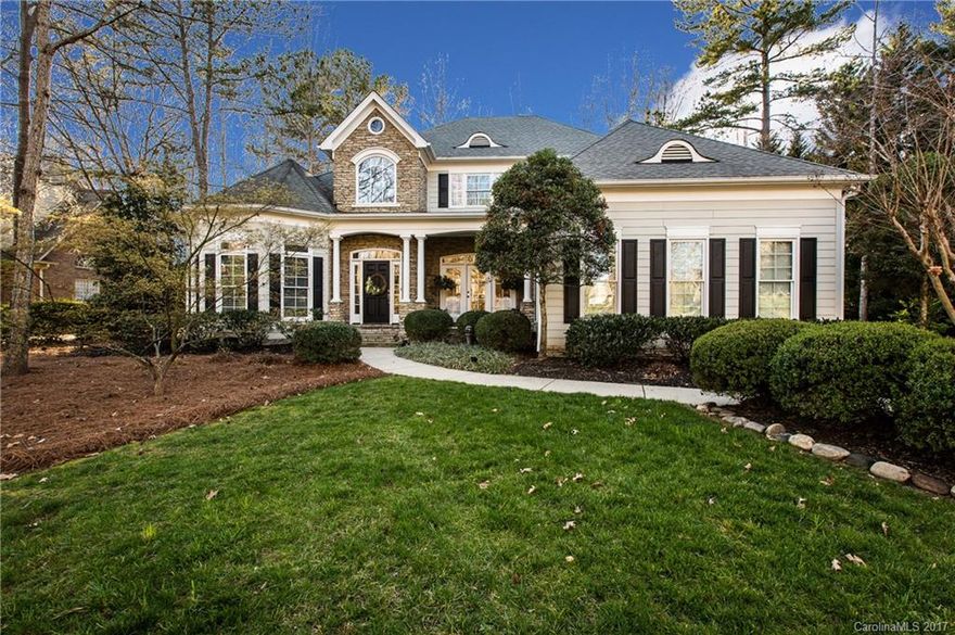 Drive up and feel that WOW factor!  A Truly STUNNING Custom Built Home w/ DEEDED BOAT-SLIP in EXCLUSIVE quiet, WATERFRONT community . Model Perfect and Move In Ready. Open, Bright Floor Plan has Natural Light Galore and Upgrades thru-out.  Highly Desirable first floor Master Suite features 2 walk-in closets and a BEAUTIFUL LUXURIOUS Bath with heated floors.  Screened Porch overlooks your private and peaceful Backyard Sanctuary.  Community Boat Launch.  Kayak from your own backyard.  BEAUTIFUL!