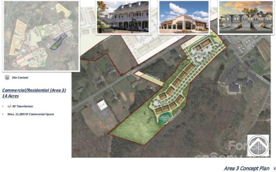 Extremely fast growing area at major Hwy 150 Intersection. Property is entitled for 11,000 square feet of commercial and 50 Townhomes. High Traffic area.