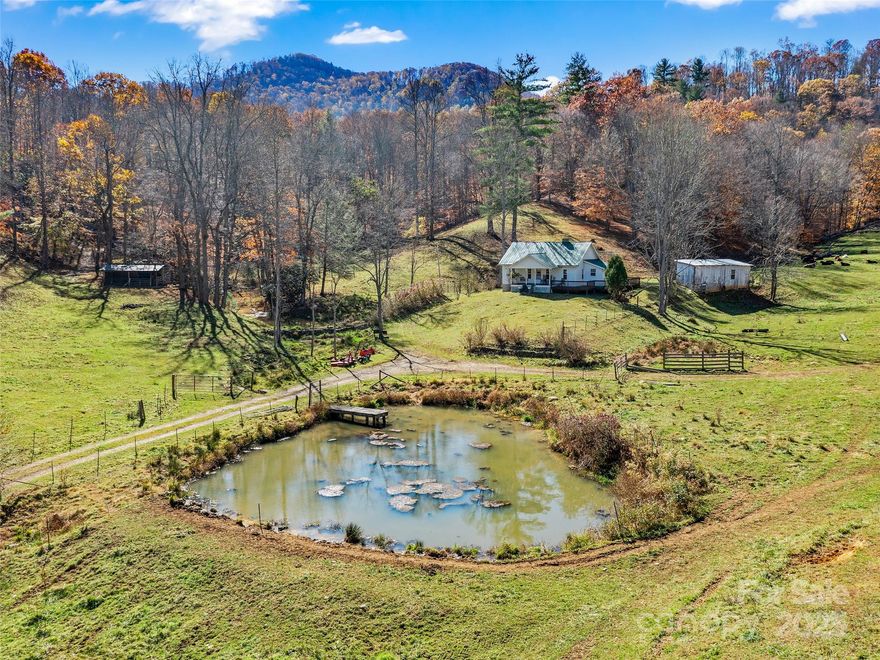 Dreamy 60 acre hidden oasis in the heart of Appalachia! Perfectly placed in Green Mountain, in the middle of the Blue Ridge Mountains this property is perfect for anyone looking to step back in time! Lovely 1926 farm house is ready for a family to bring it back to life. Well maintained and fenced pastures are perfect for horses or cattle. This working farm features a traditional tobacco barn, two ponds, a small stall barn, & a large outbuilding for equipment and tool storage. Beautiful mountain views from anywhere on the property, multiple homesites for the perfect family compound.