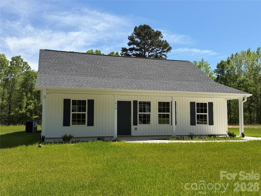 Spring is Sprung!! New Construction.   Inside features Luxury vinyl flooring, Granite countertops and 3 spacious bedrooms, 2 baths with large great room and spacious kitchen and laundry/mudroom with panty.   Rear covered  patio on nice, level 70 foot x 150 foot lot.  Just a few blocks from York schools and shopping. 
Other homes available soon.