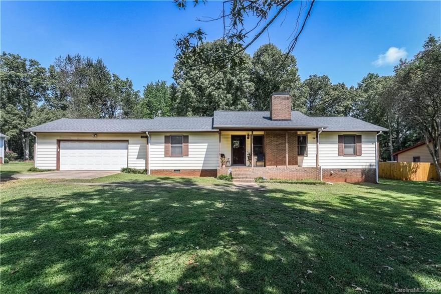 Looking for PRIVACY and NO HOA on a FLAT 1 acre Lot in Harrisburg? Lovely Split Bedroom Floorplan Ranch with an OVERSIZED 2-Car Garage; Awesome 16x32 Inground Pool with Large 180 sf deck; Architectural Roof 2010; HVAC 2007; Whole House Generator 2003; Salt Water Softener System. Fantastic Brick Fireplace with Real Wood Burning Stove in Great Room! This home is located on a dead end street so no thru traffic!